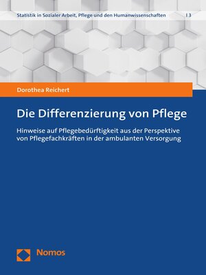 cover image of Die Differenzierung von Pflege